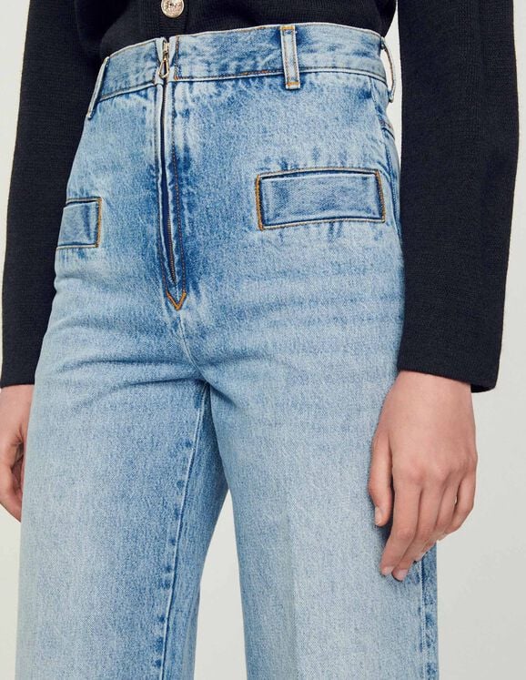 Wide-leg jeans