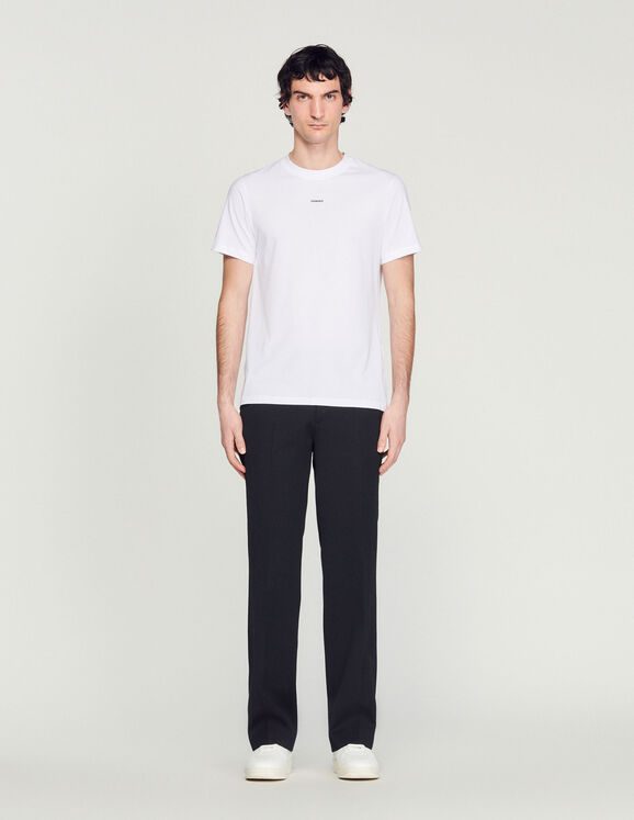 Sandro embroidered T-shirt