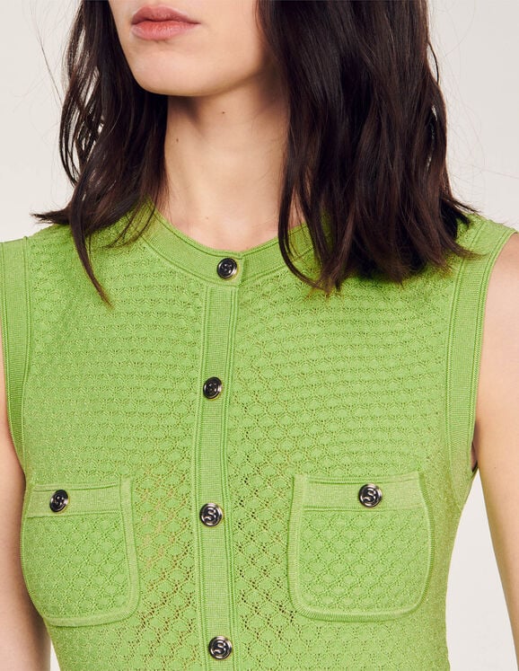 Knit midi dress