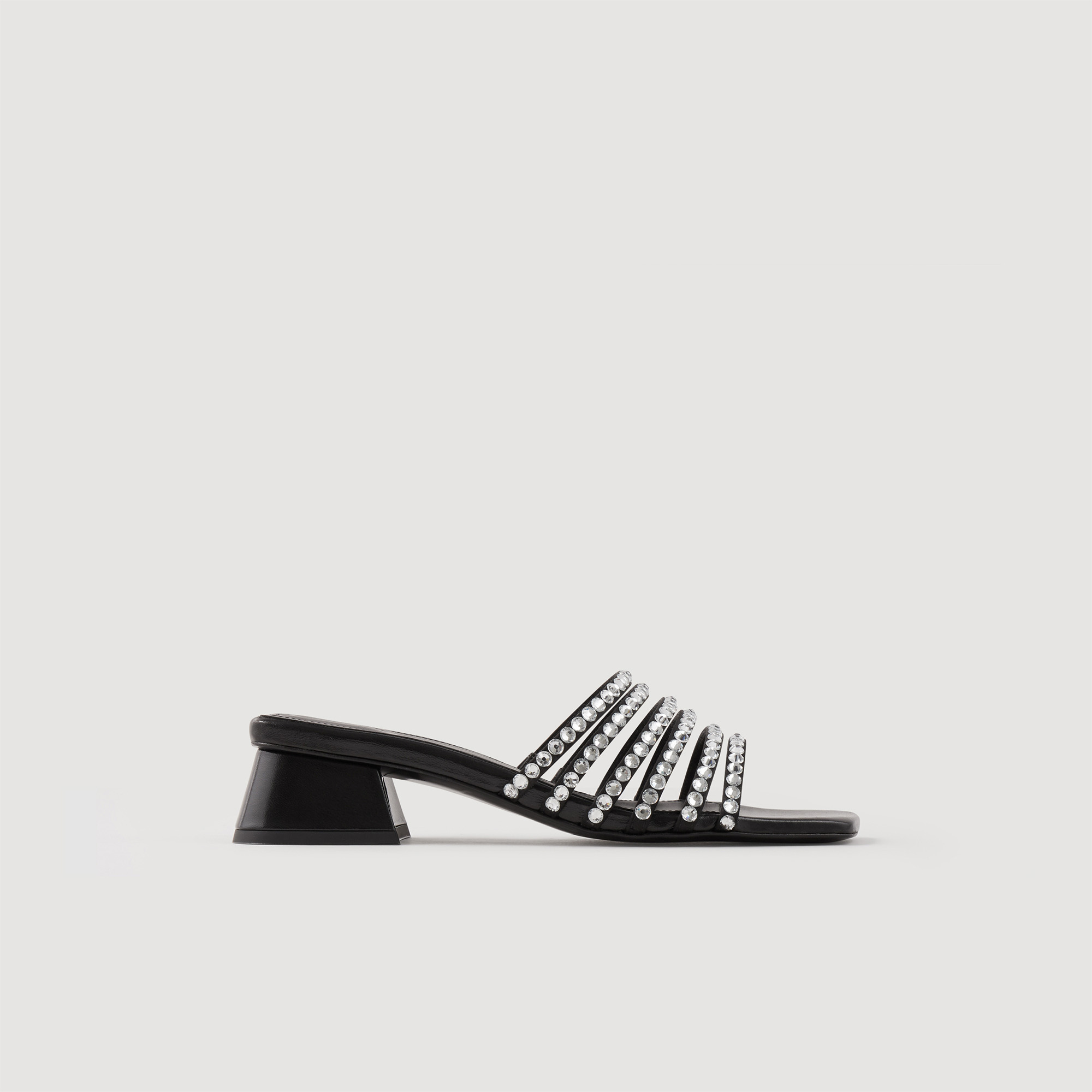 Rhinestone mules