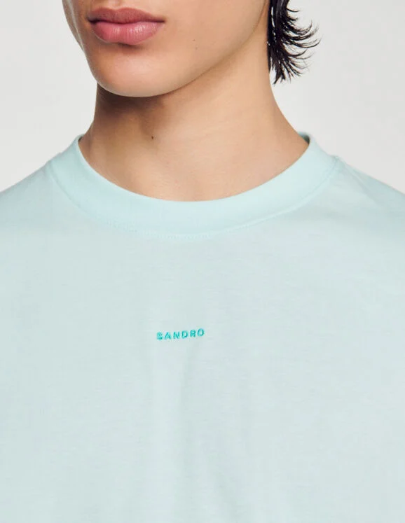 Sandro embroidered T-shirt