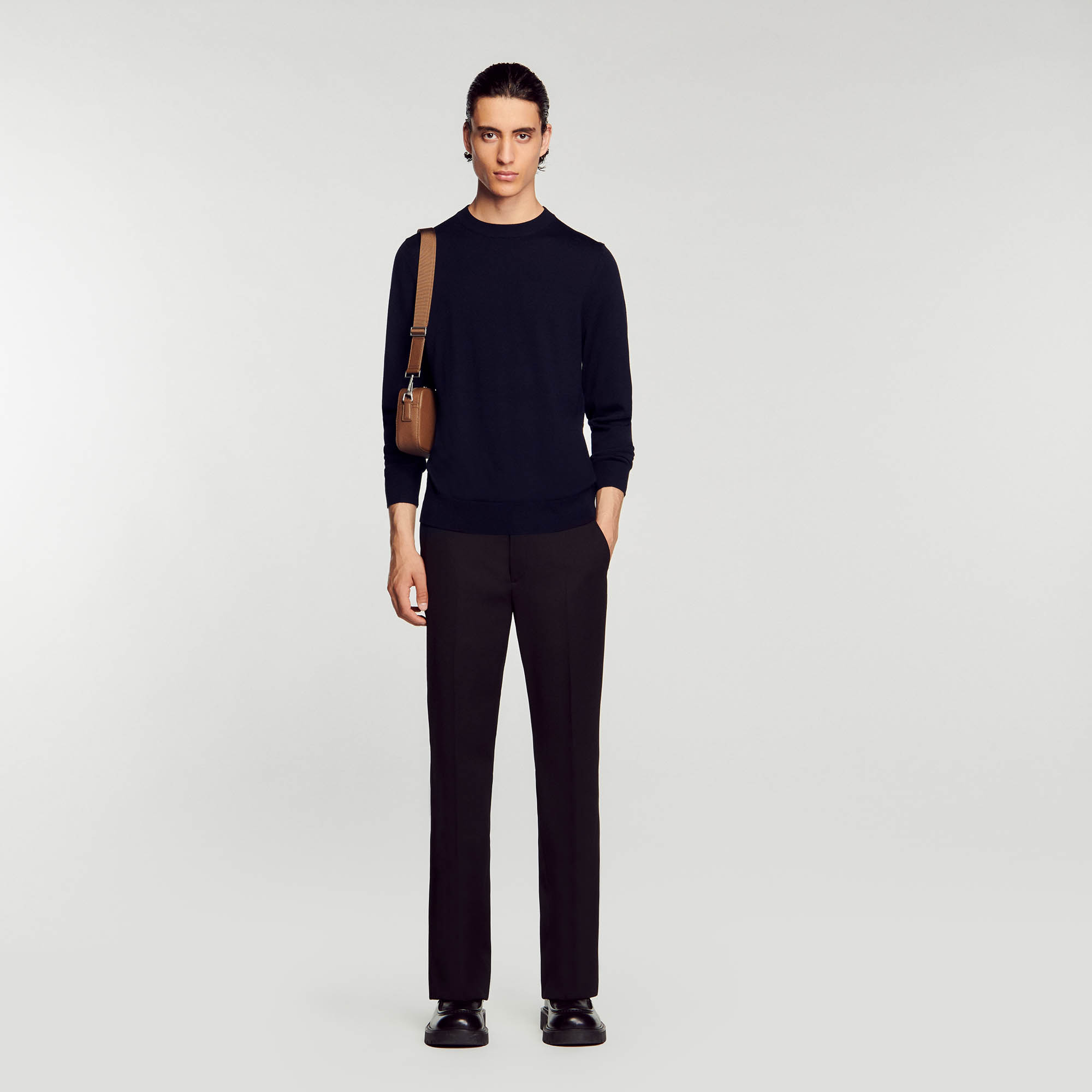 Knitted merino sweater