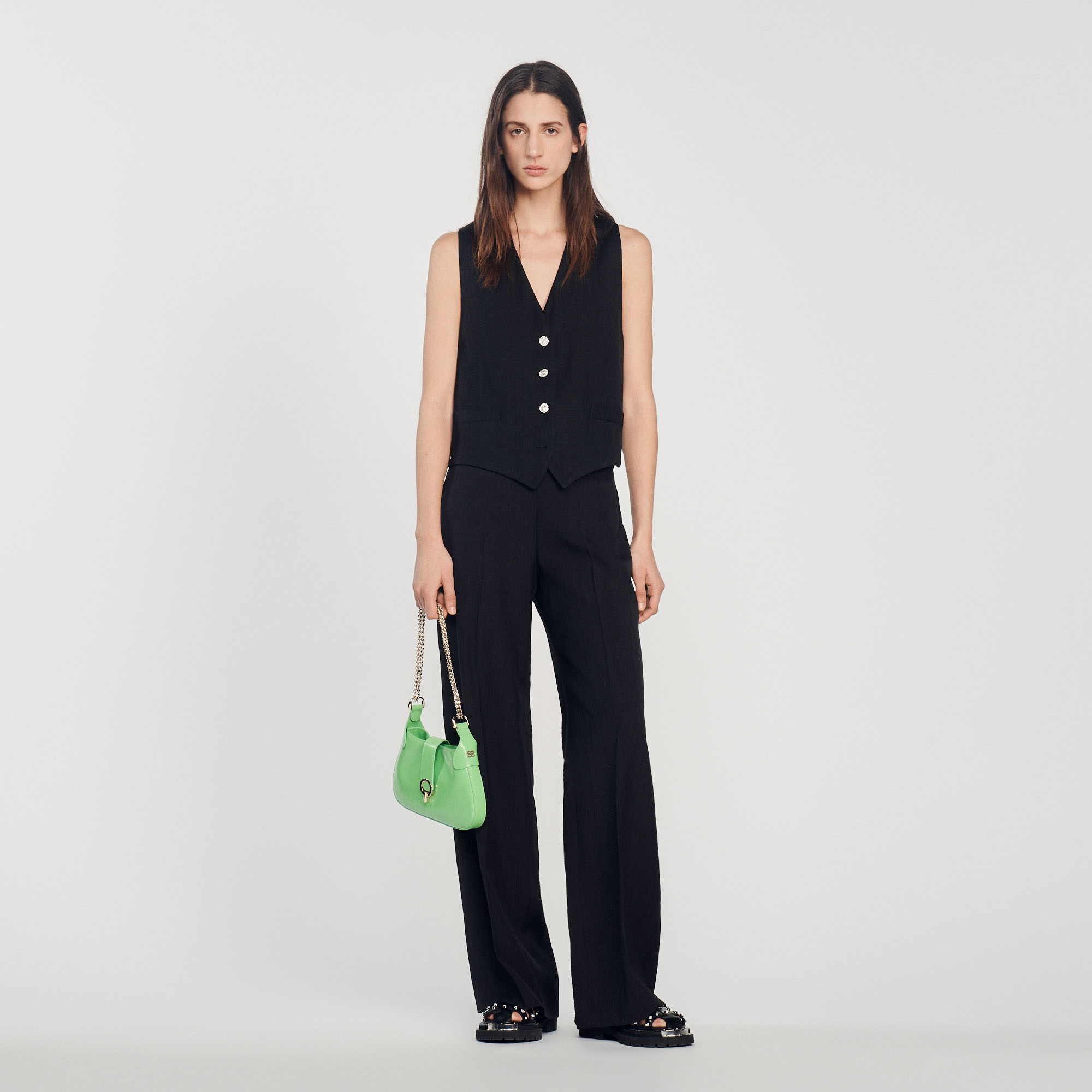 Wide-leg pants