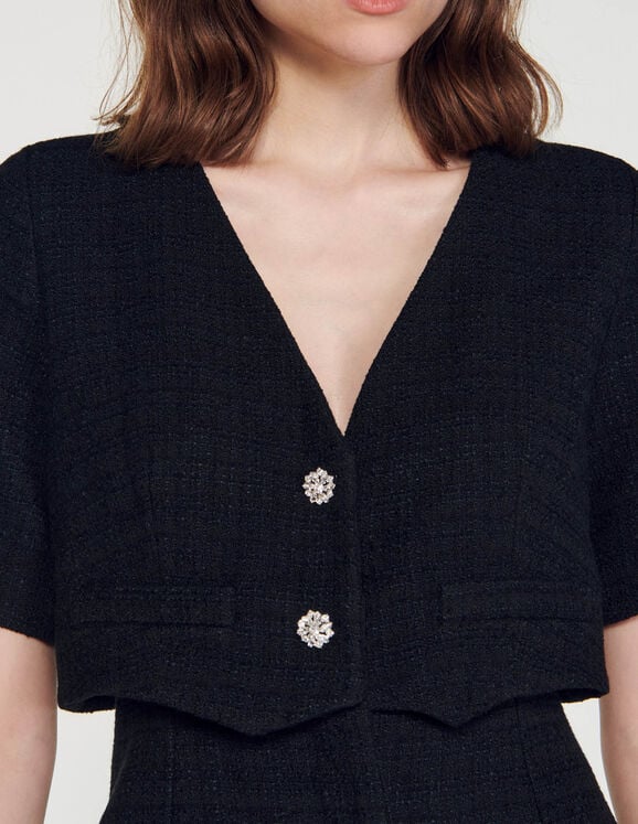 Short tweed dress