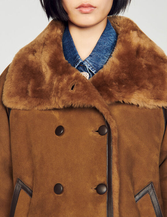 Shearling coat