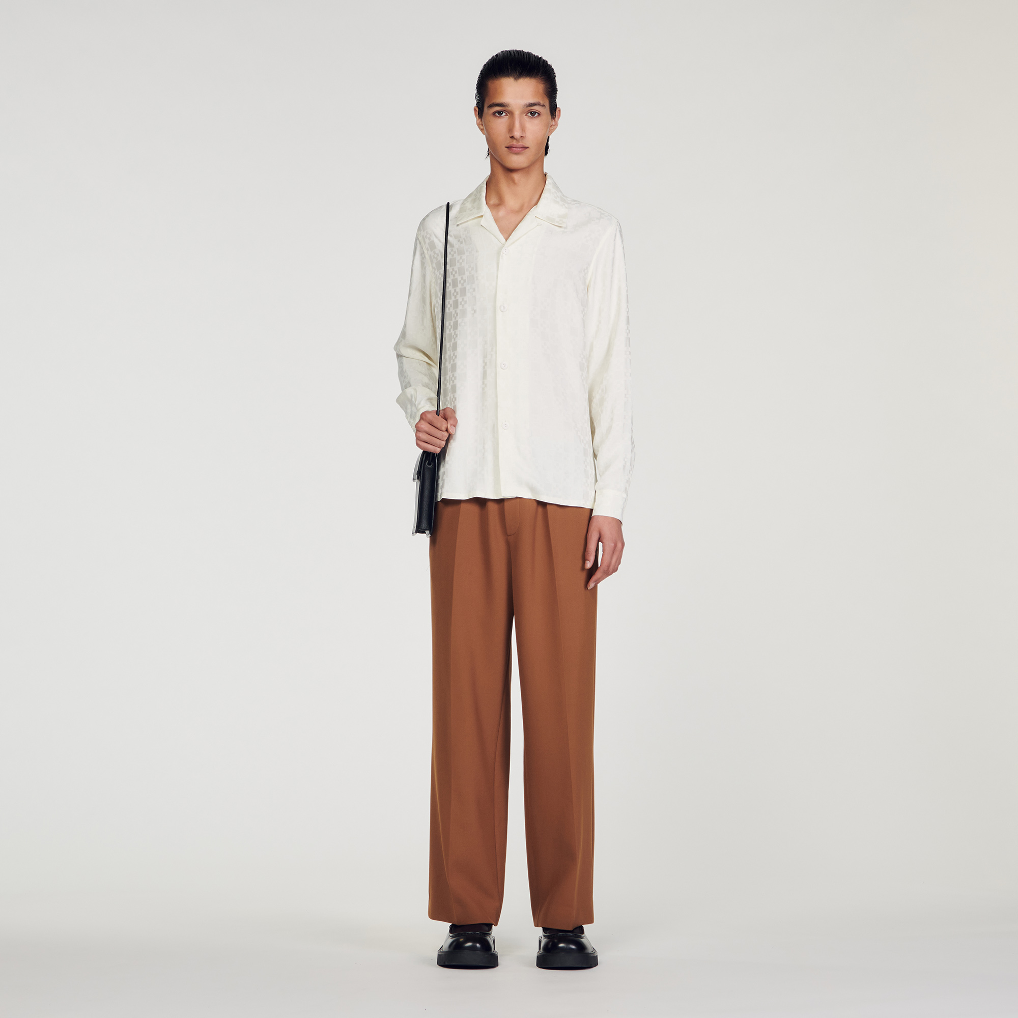 Square cross shirt