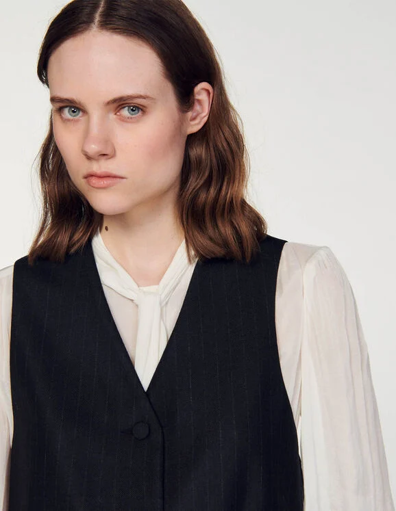 Pinstripe jacket
