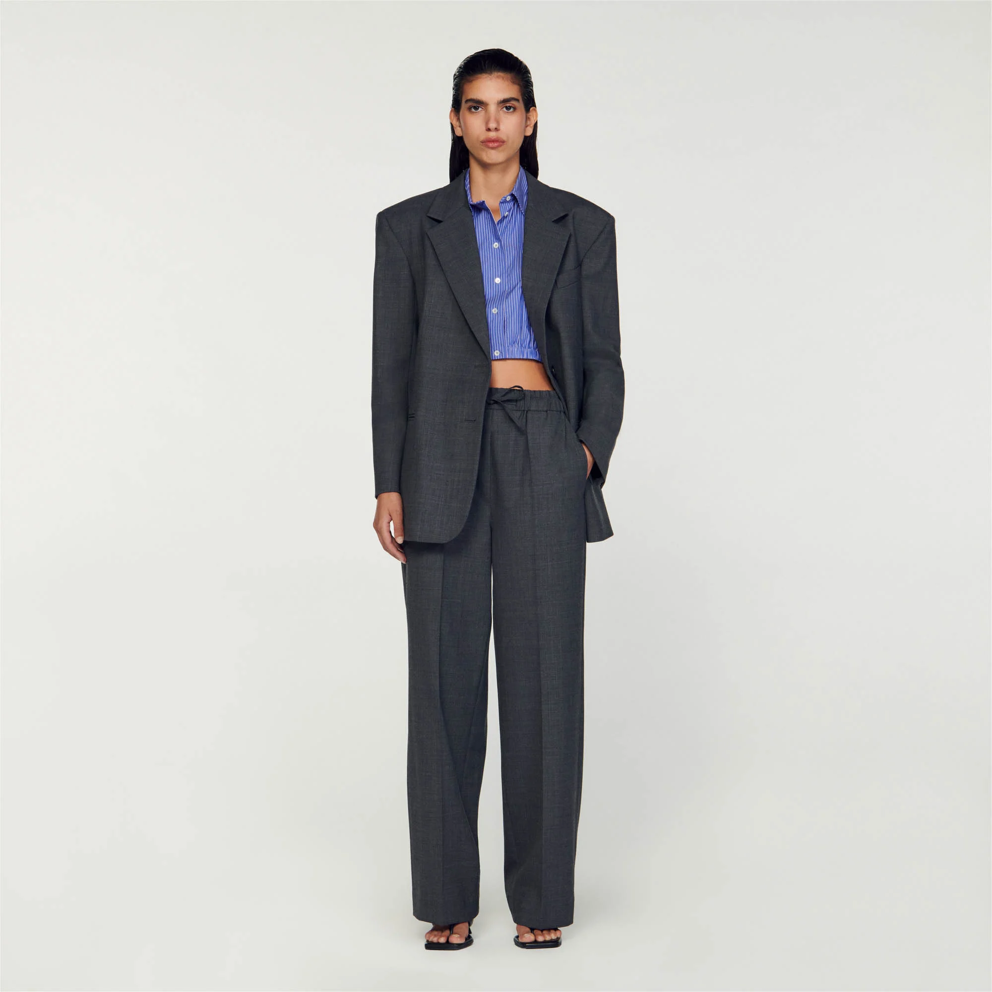 Wide-leg pants