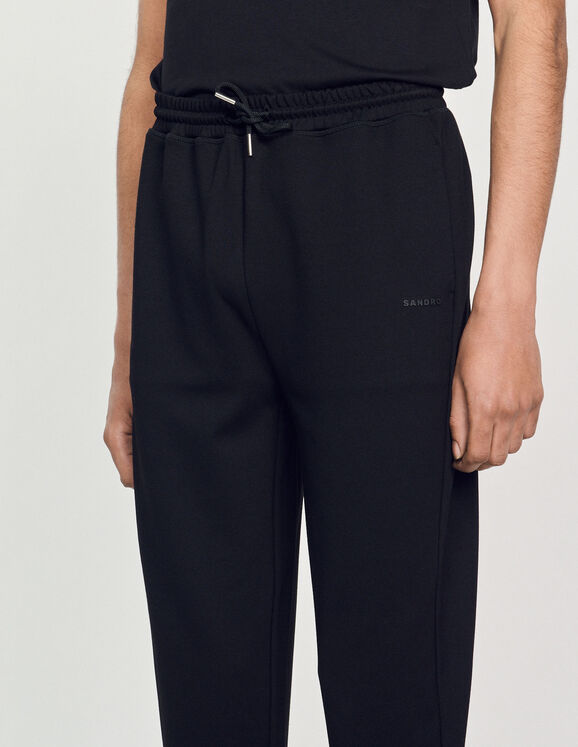 Knitted jogging bottoms