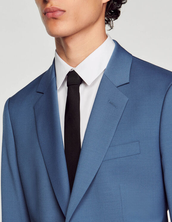 Wool suit jacket