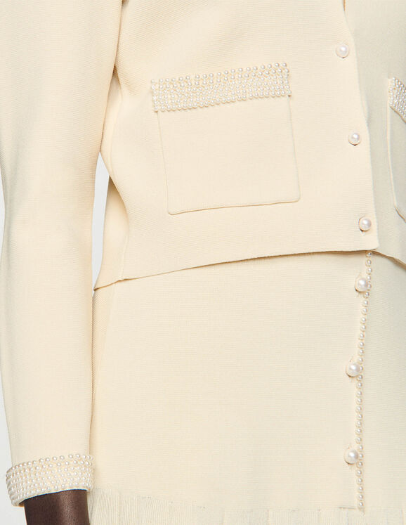 Beaded cardigan