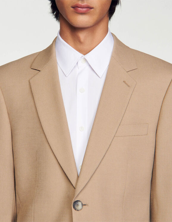 Wool suit jacket
