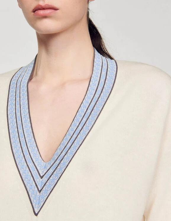 Wool and cashmere jumper