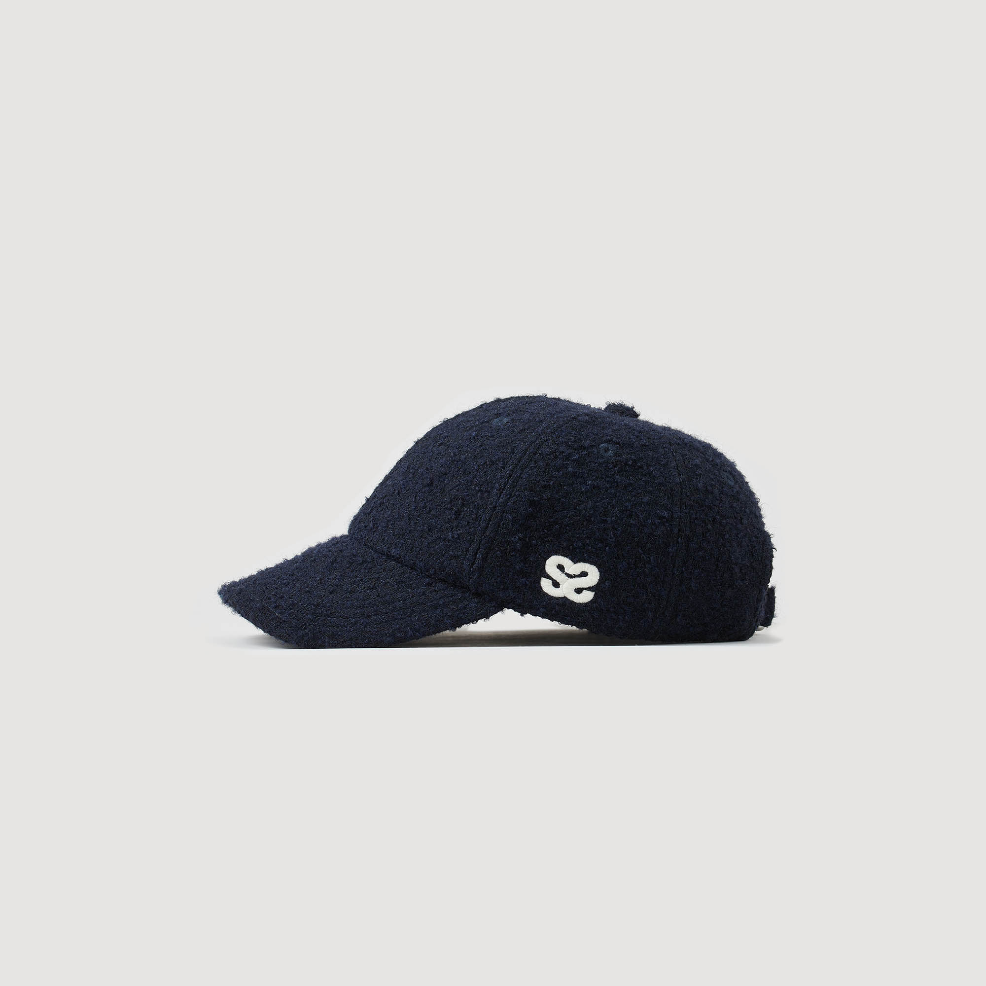 Boucl&eacute; wool beanie