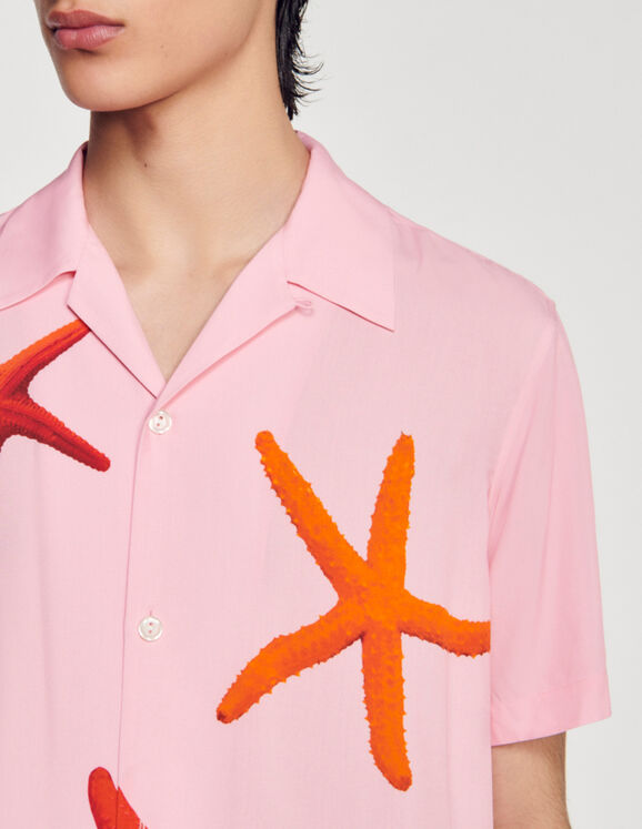 Starfish printed shirt