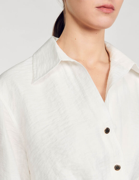 Cropped shirt