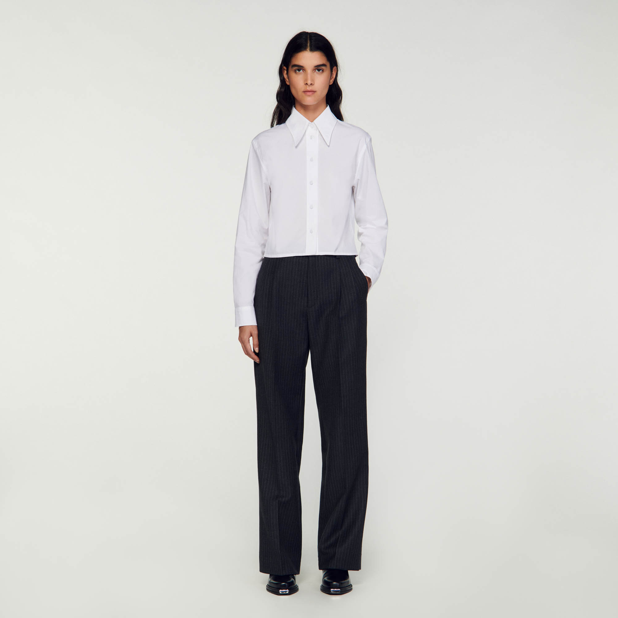 Wool pants