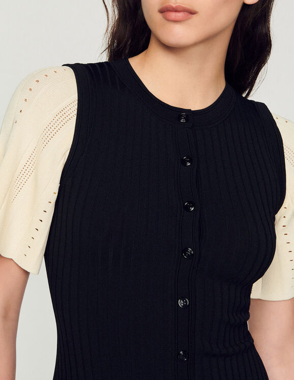 Midi knit dress