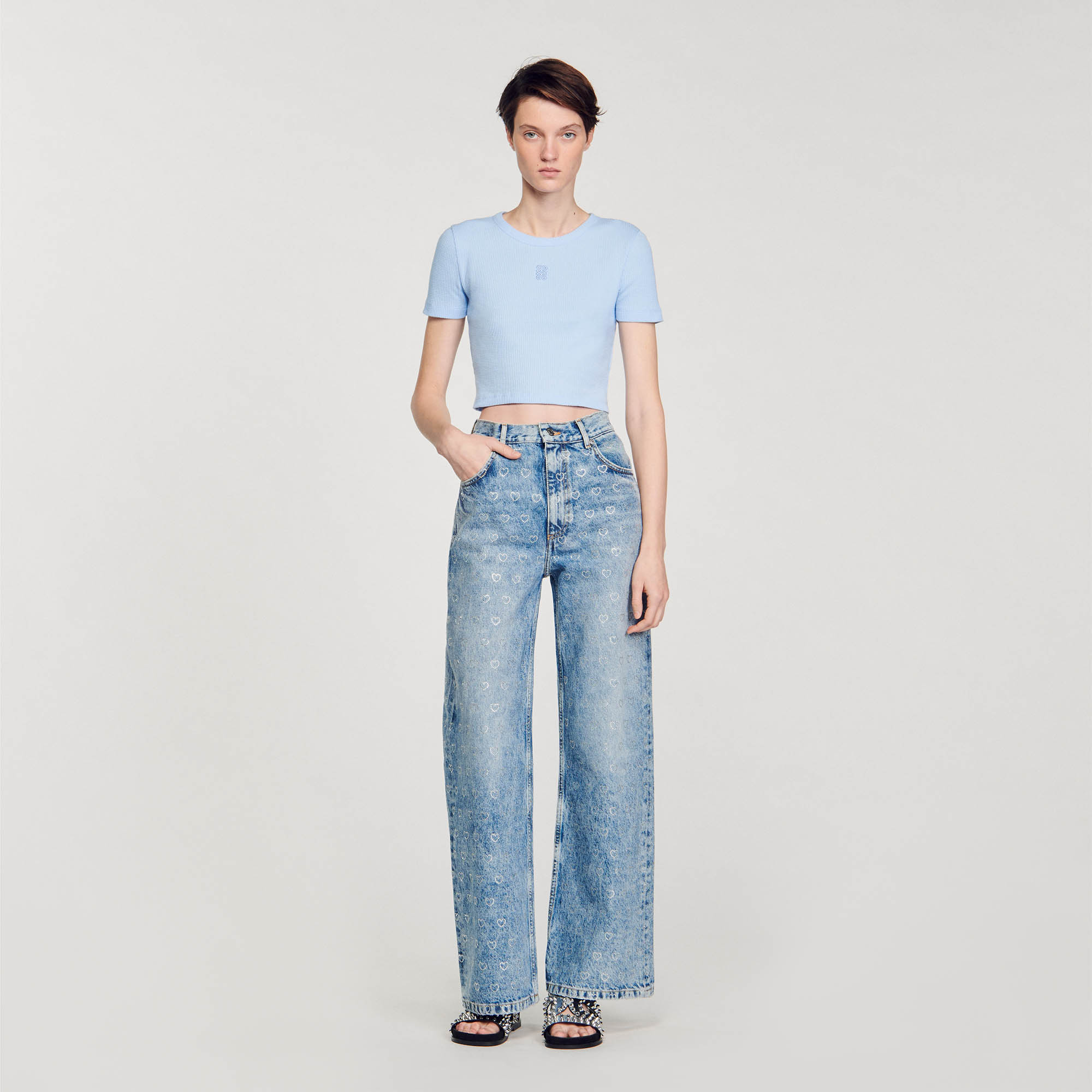Cropped T-shirt