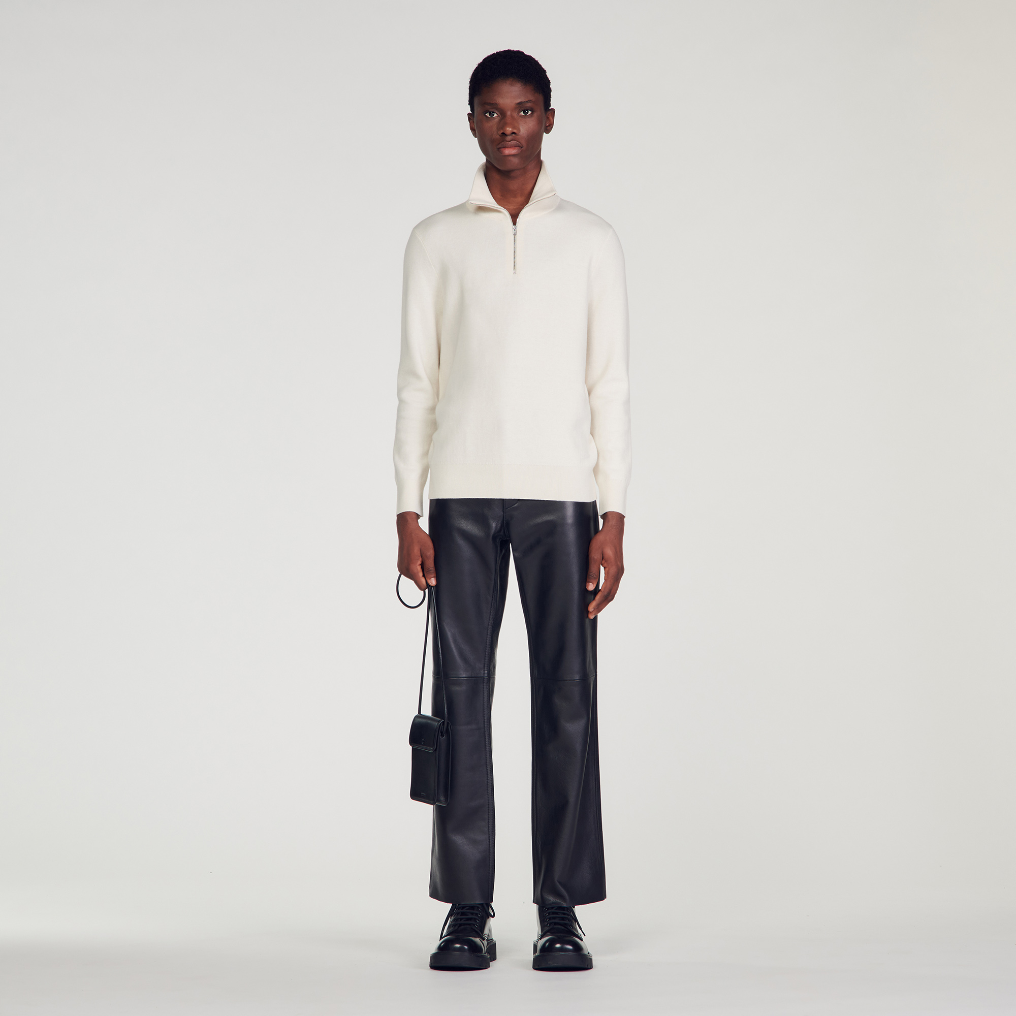 Half-zip jumper