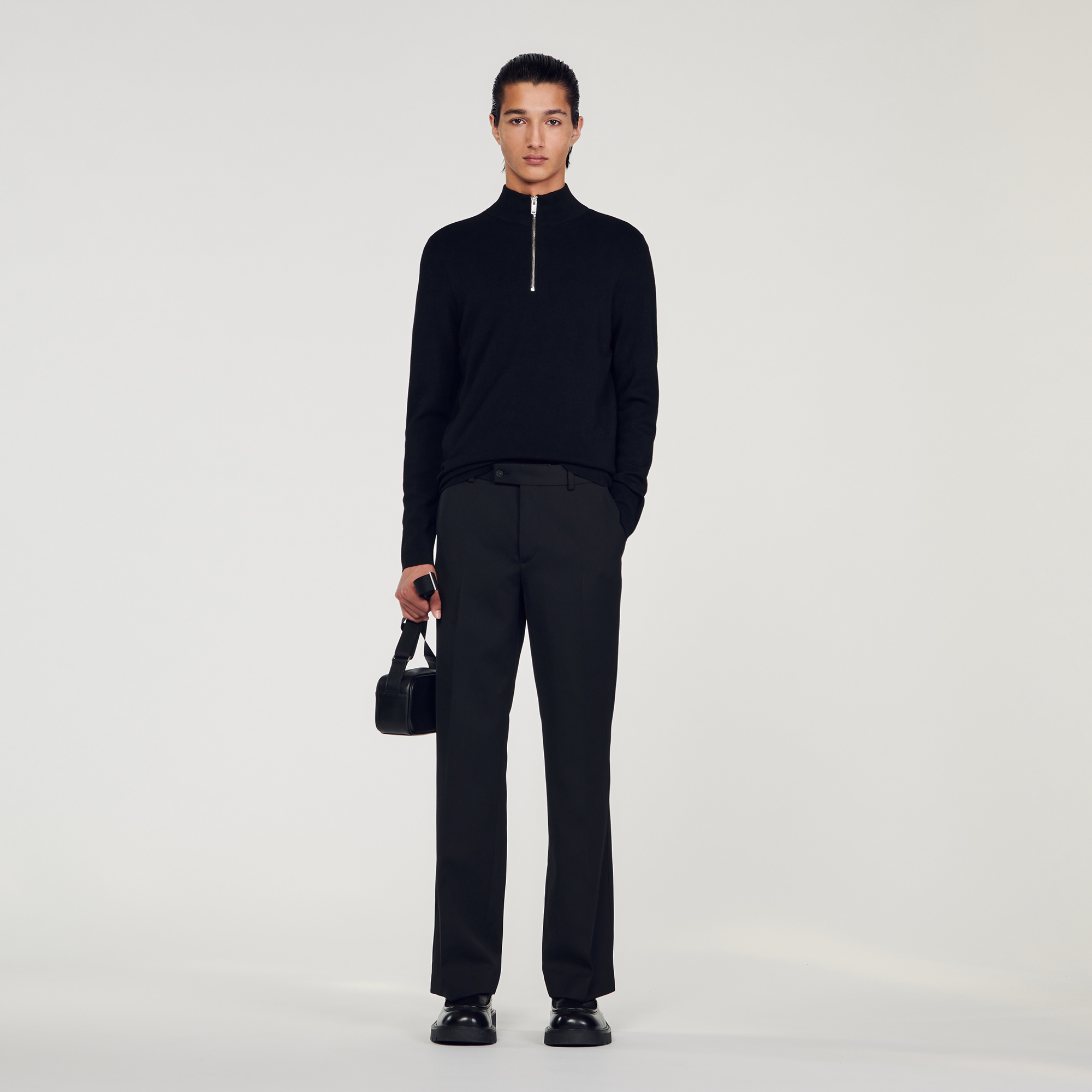 Half-zip jumper