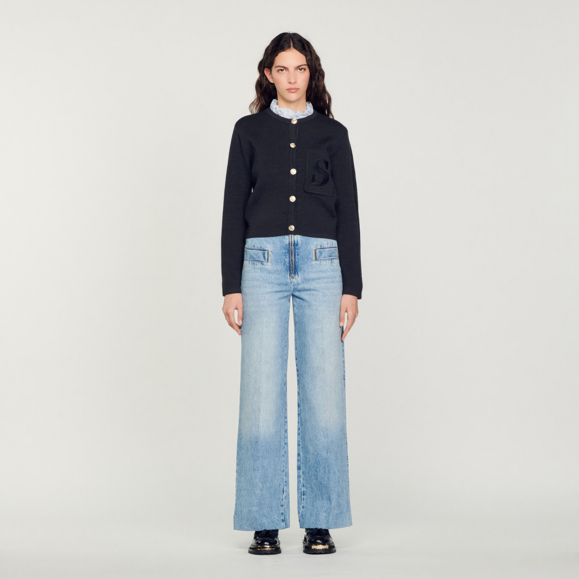 Wide-leg jeans