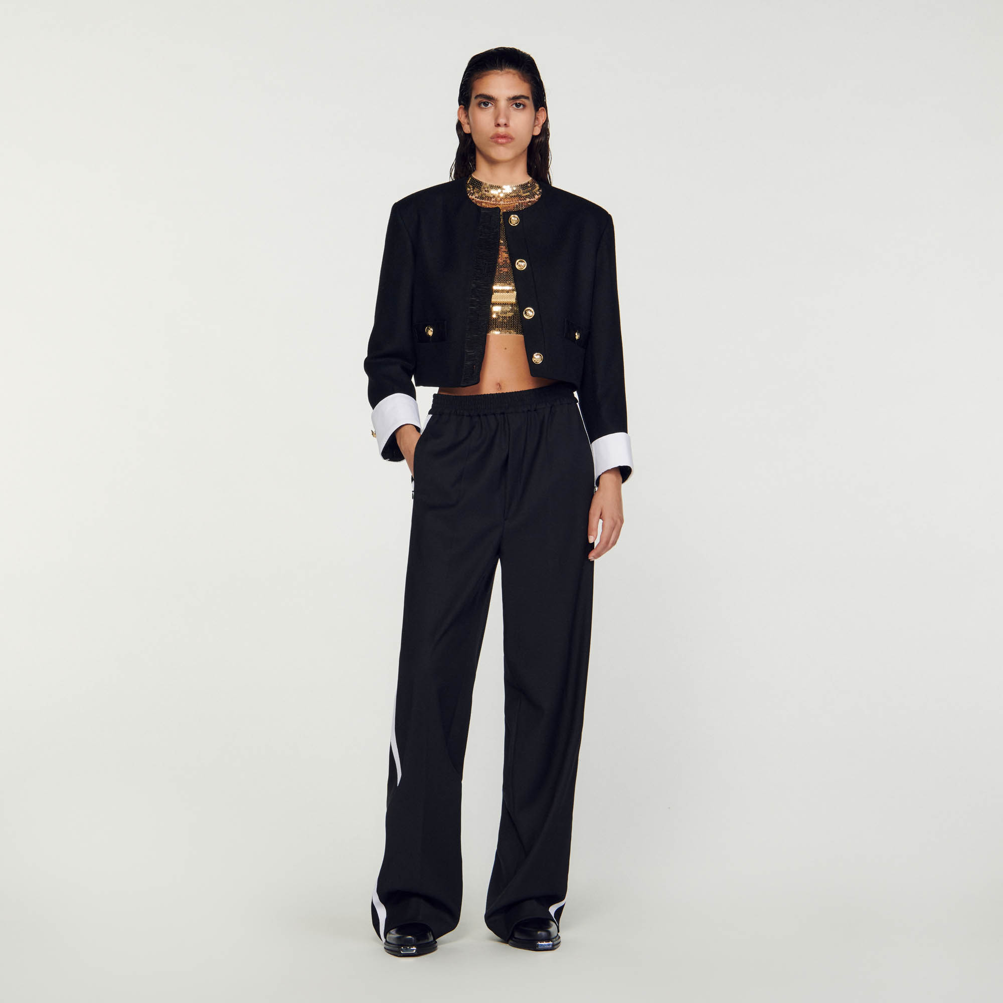 Cropped jacket