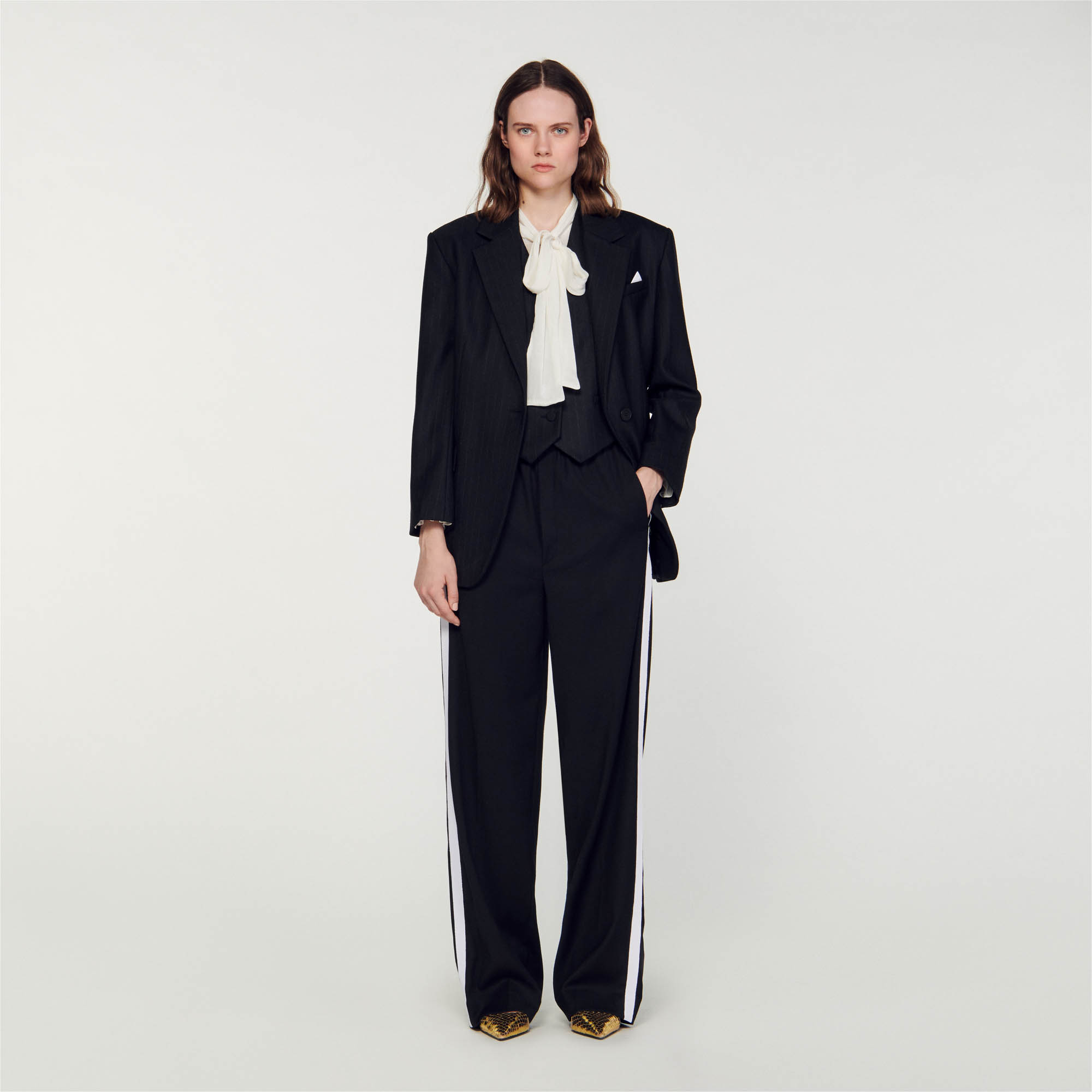 Pinstripe jacket