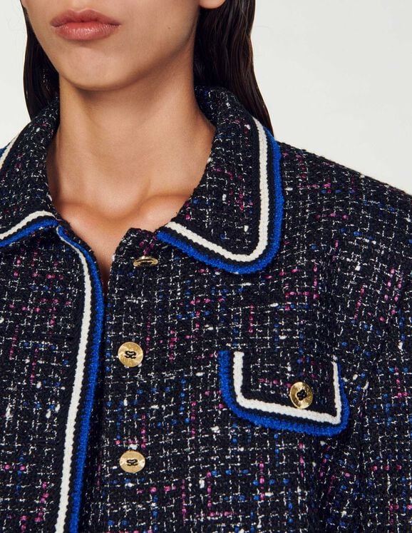 Short tweed jacket