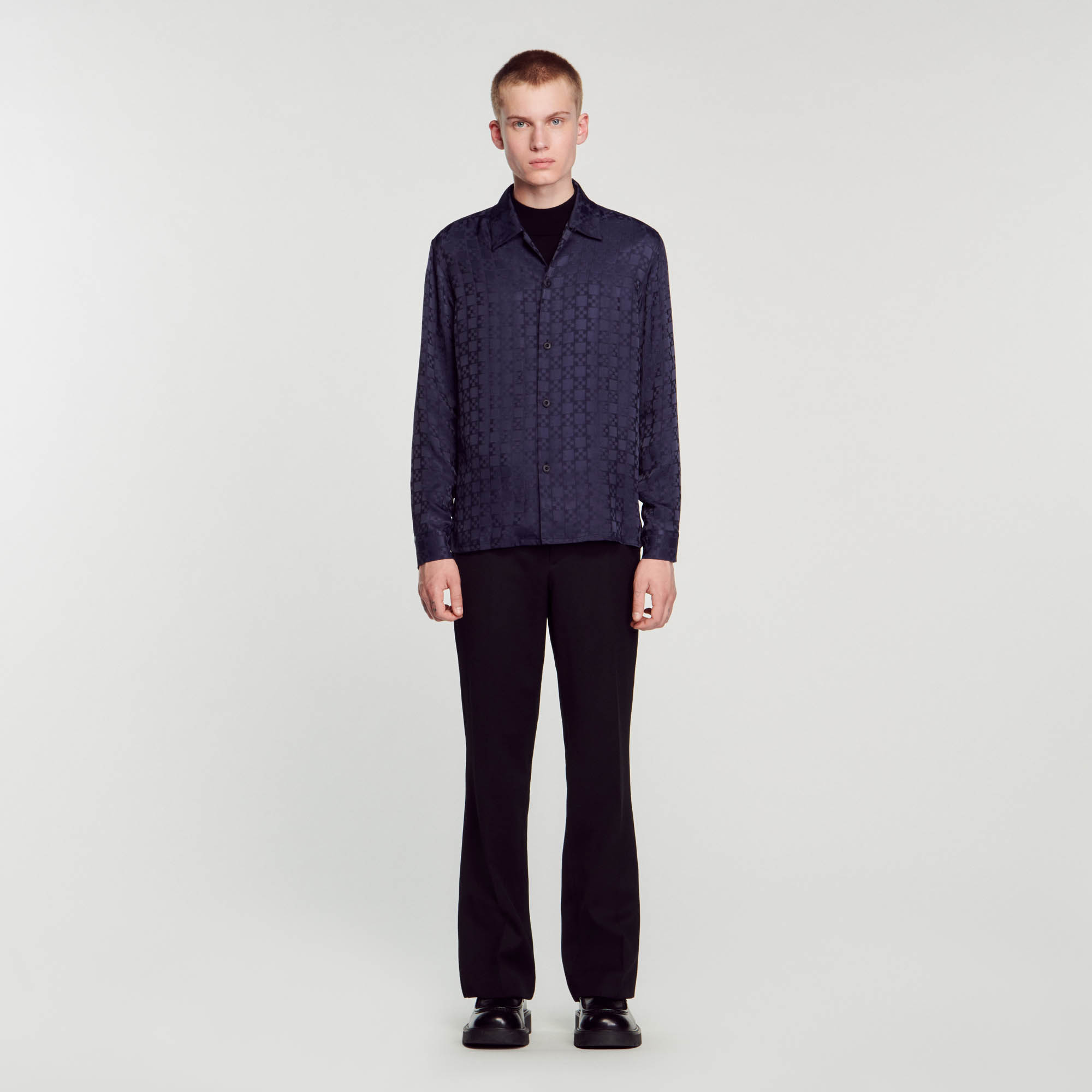 Square cross shirt