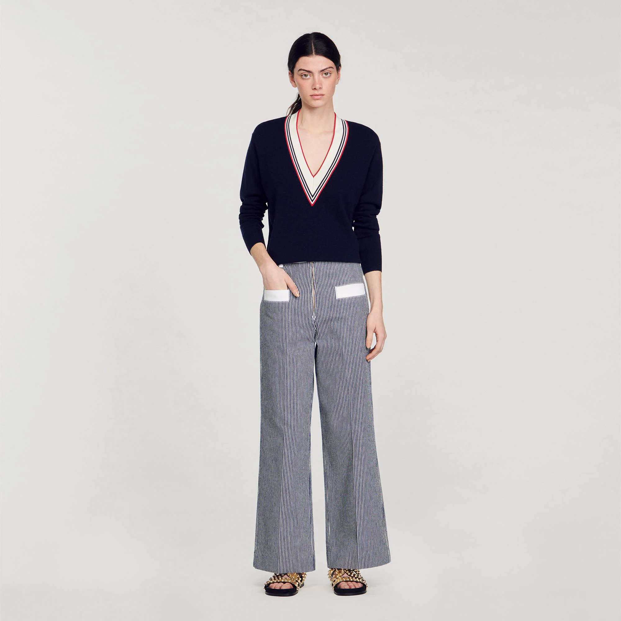 Wool and cashmere jumper