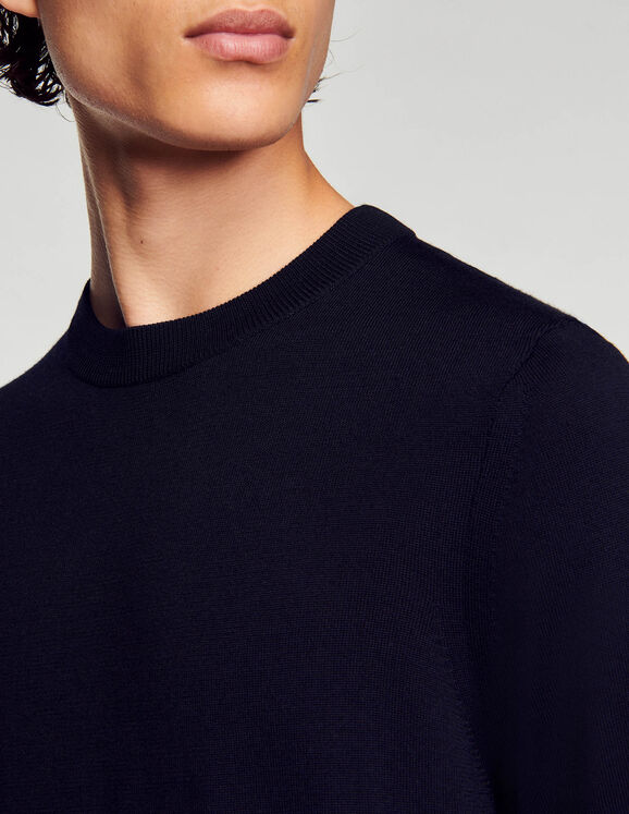 Knitted merino sweater