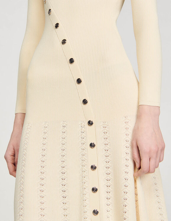 Knit midi dress