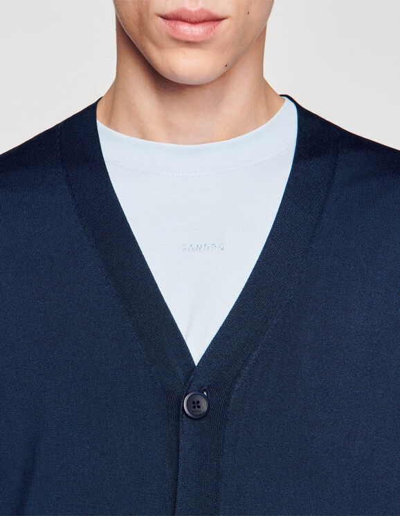 Knit cardigan