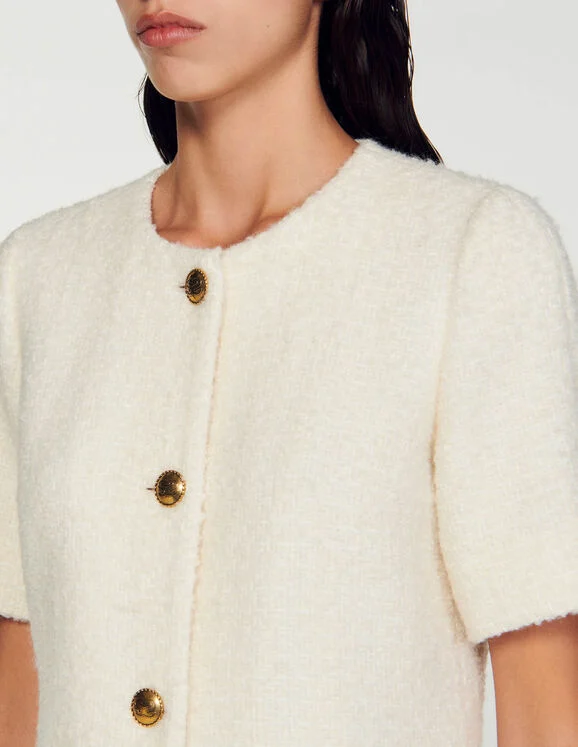 Short tweed dress