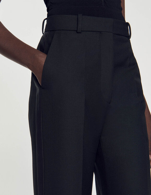 Straight-leg pants
