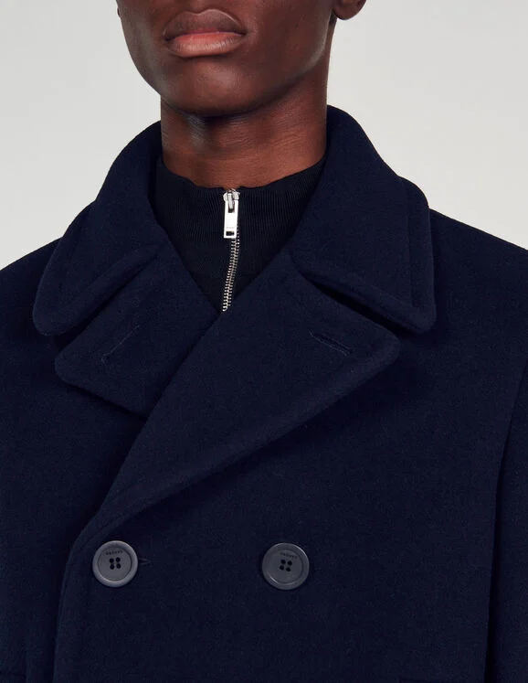 Wool pea coat