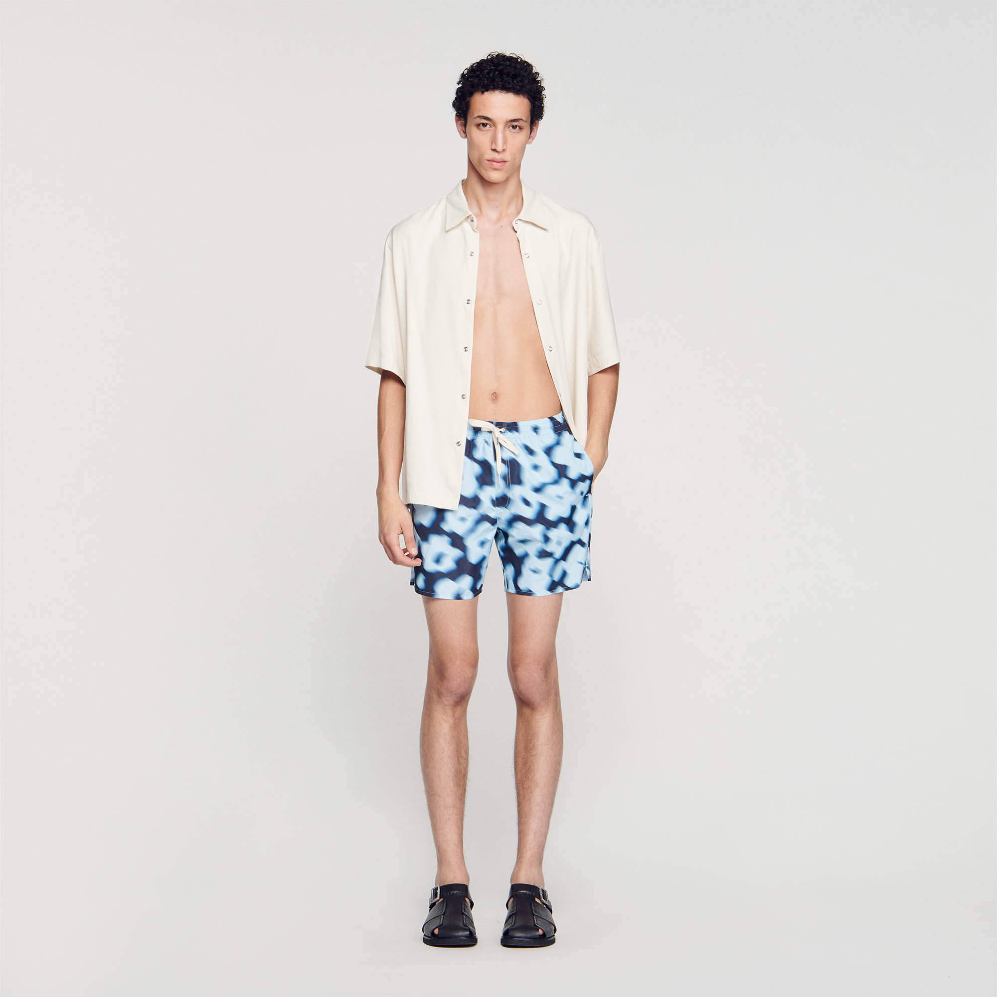 Floral swim shorts