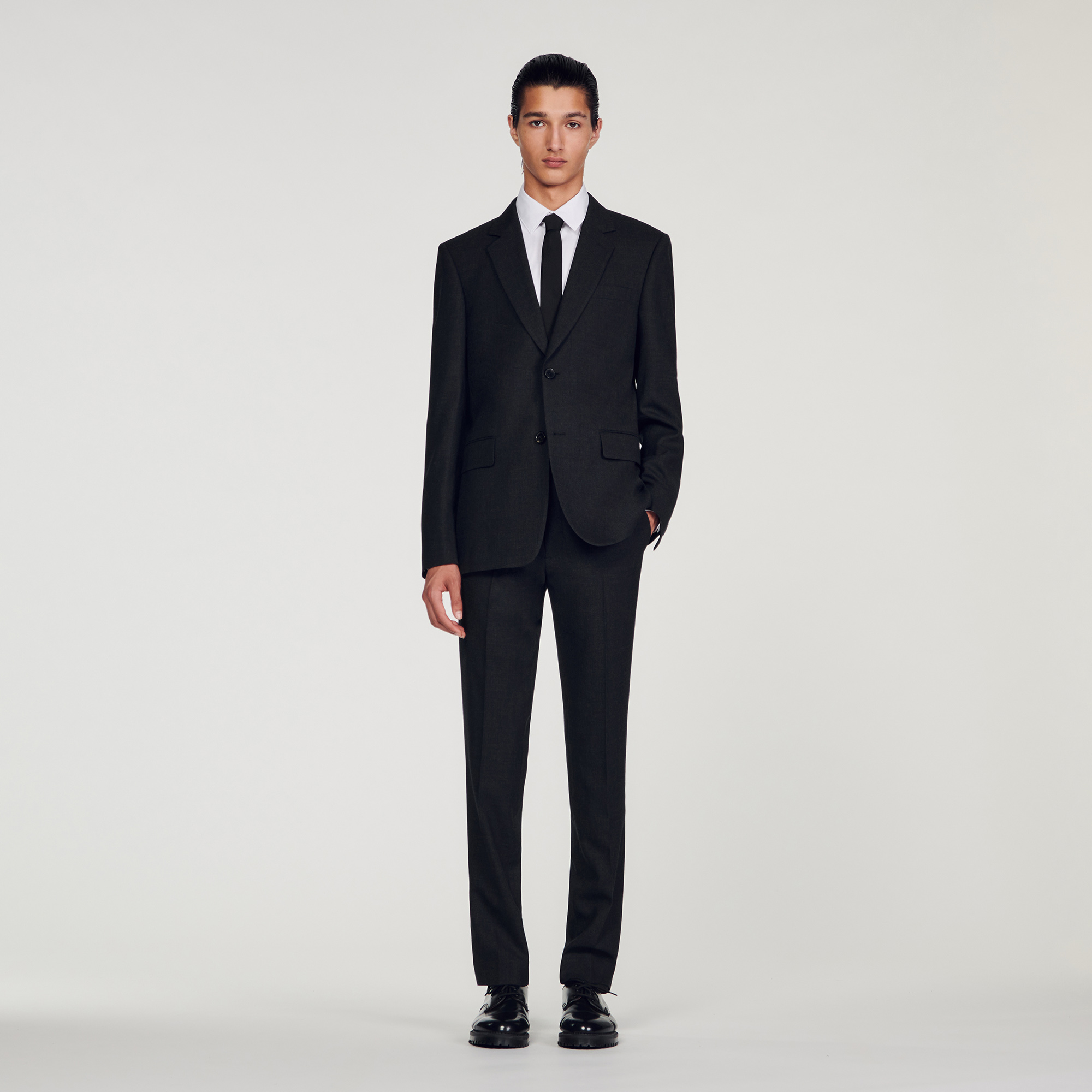 Wool suit jacket