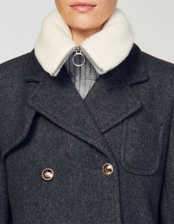 Long officer coat