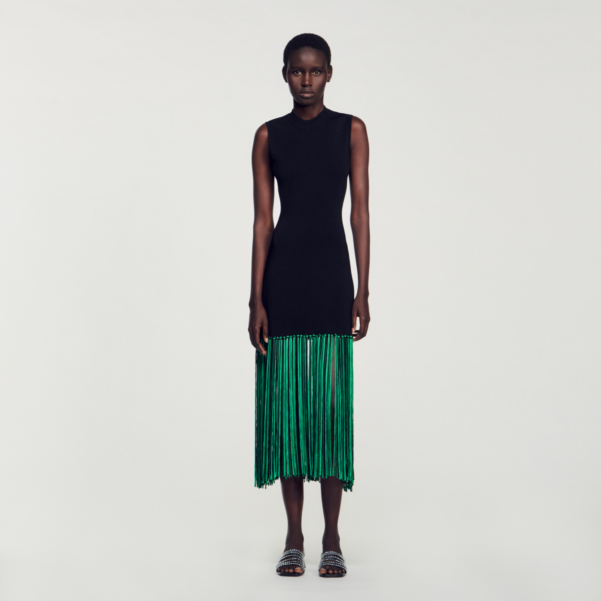 Fringed dress