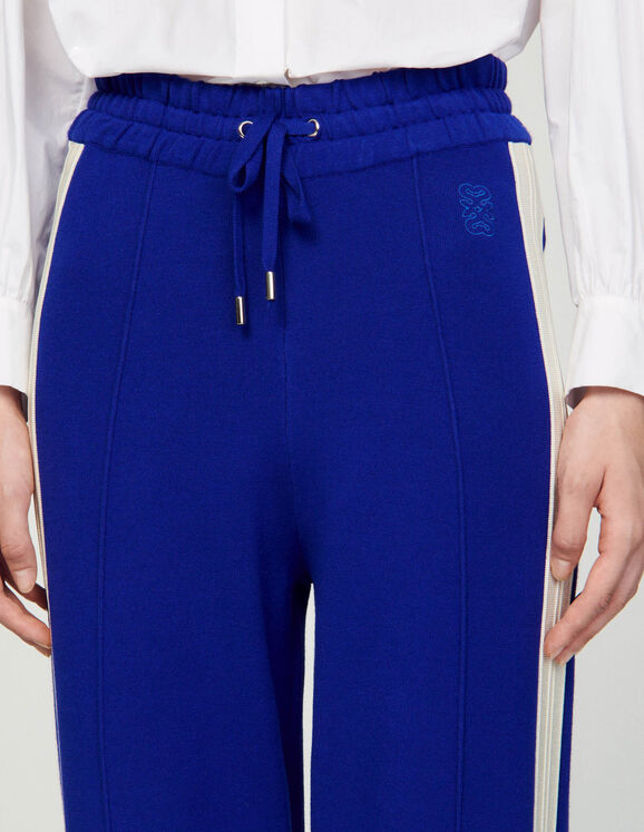 Knit jogging bottoms