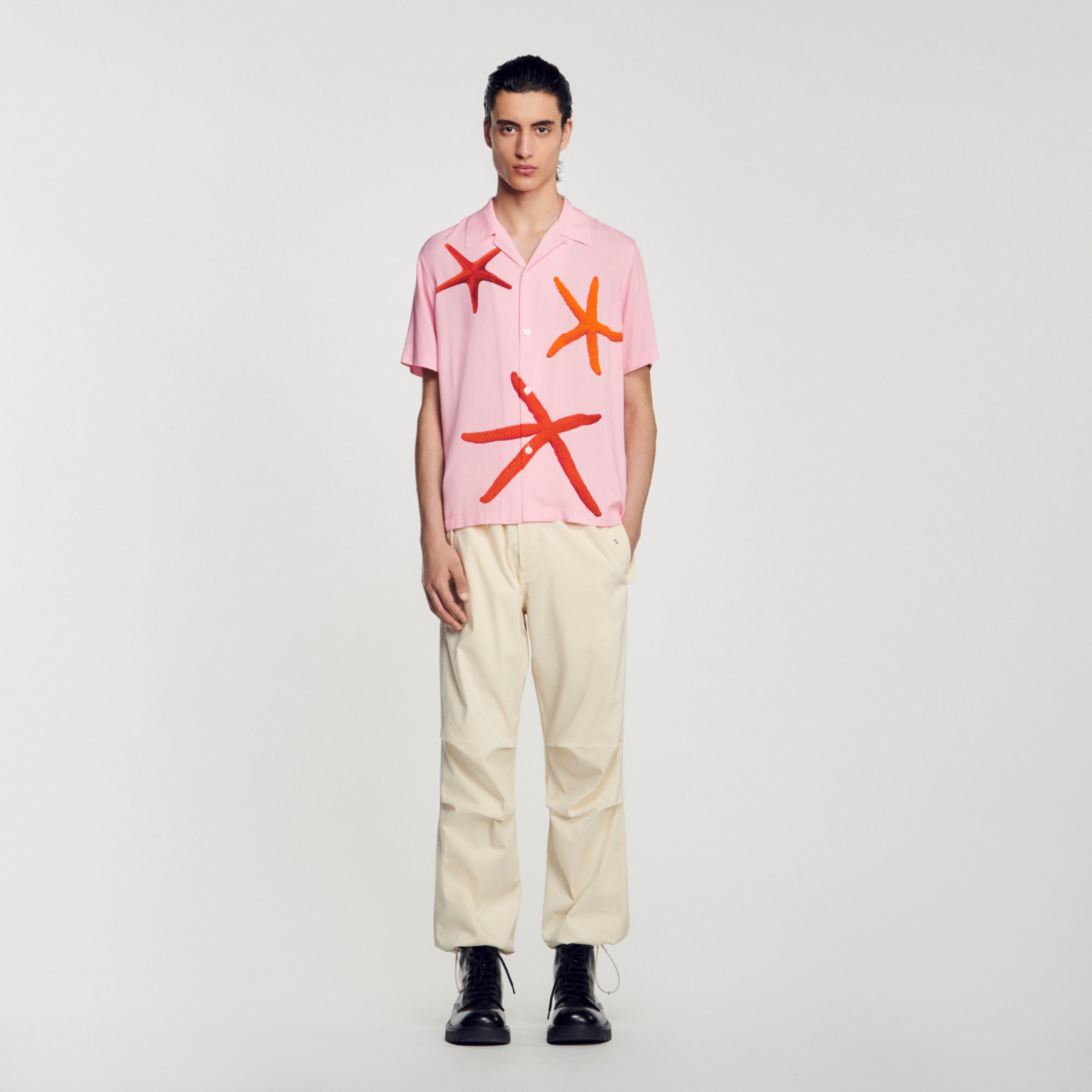 Starfish printed shirt