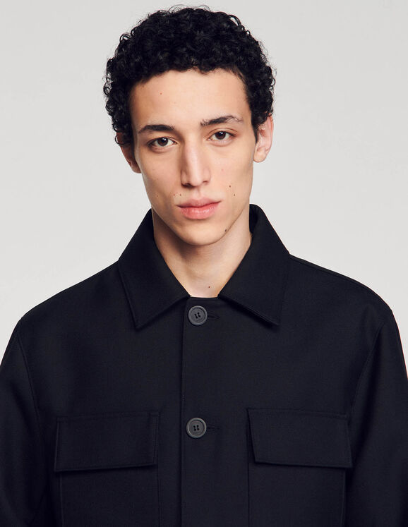 Buttoned overshirt