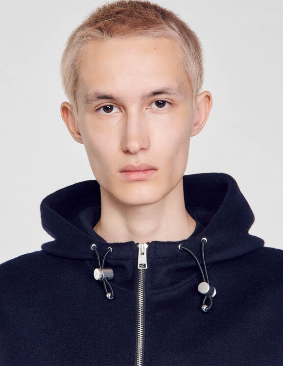 Hooded windcheater