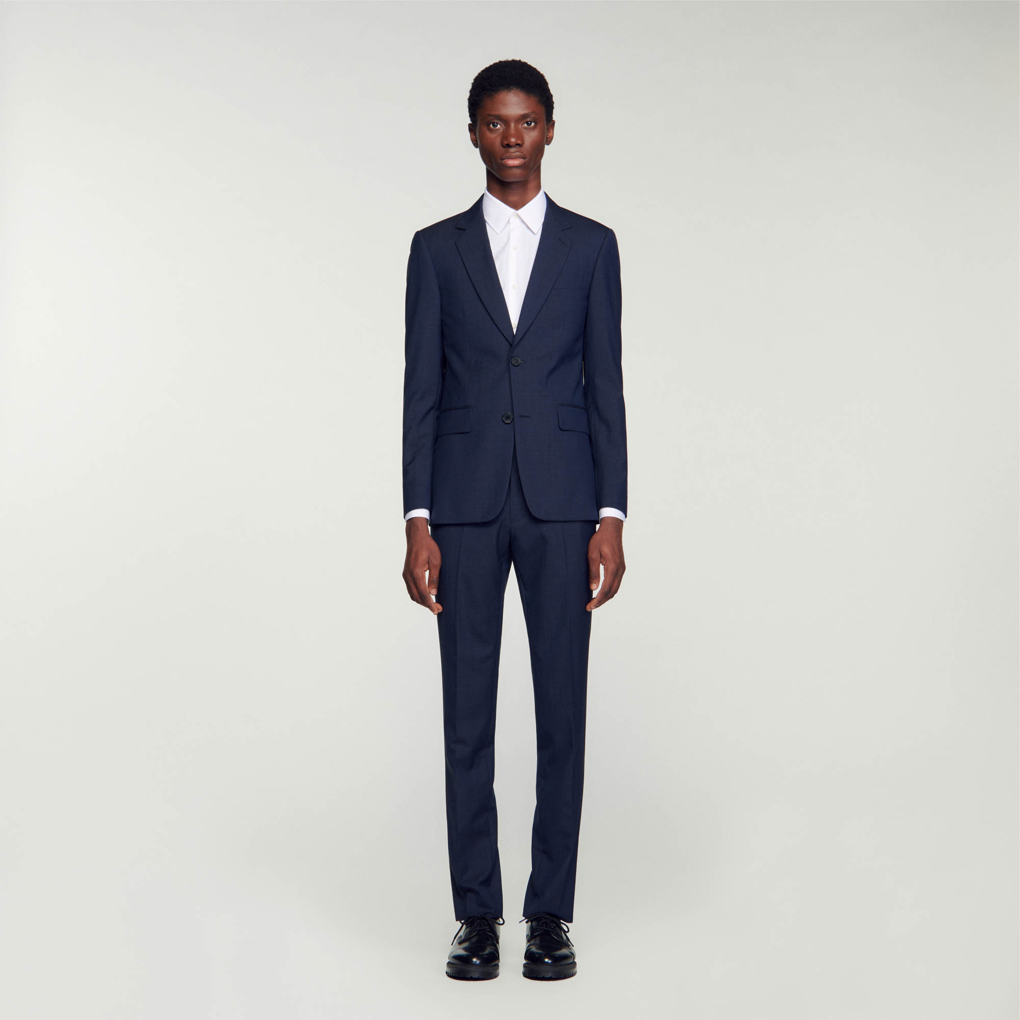 Wool suit jacket
