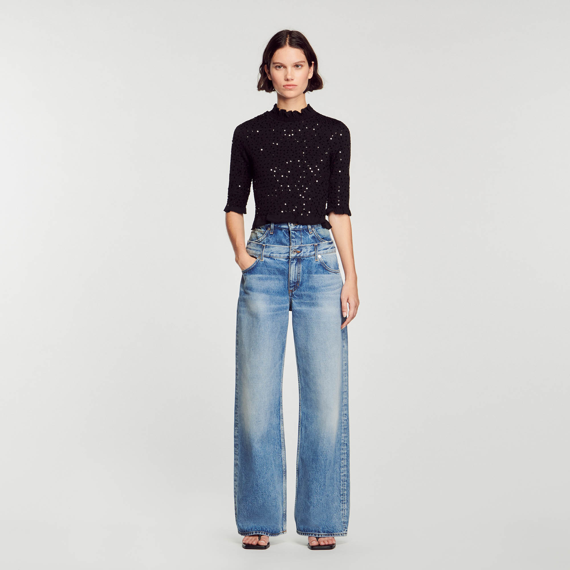 Sequin top