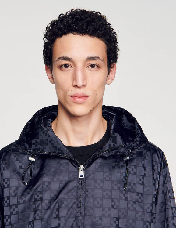 Square Cross nylon jacket