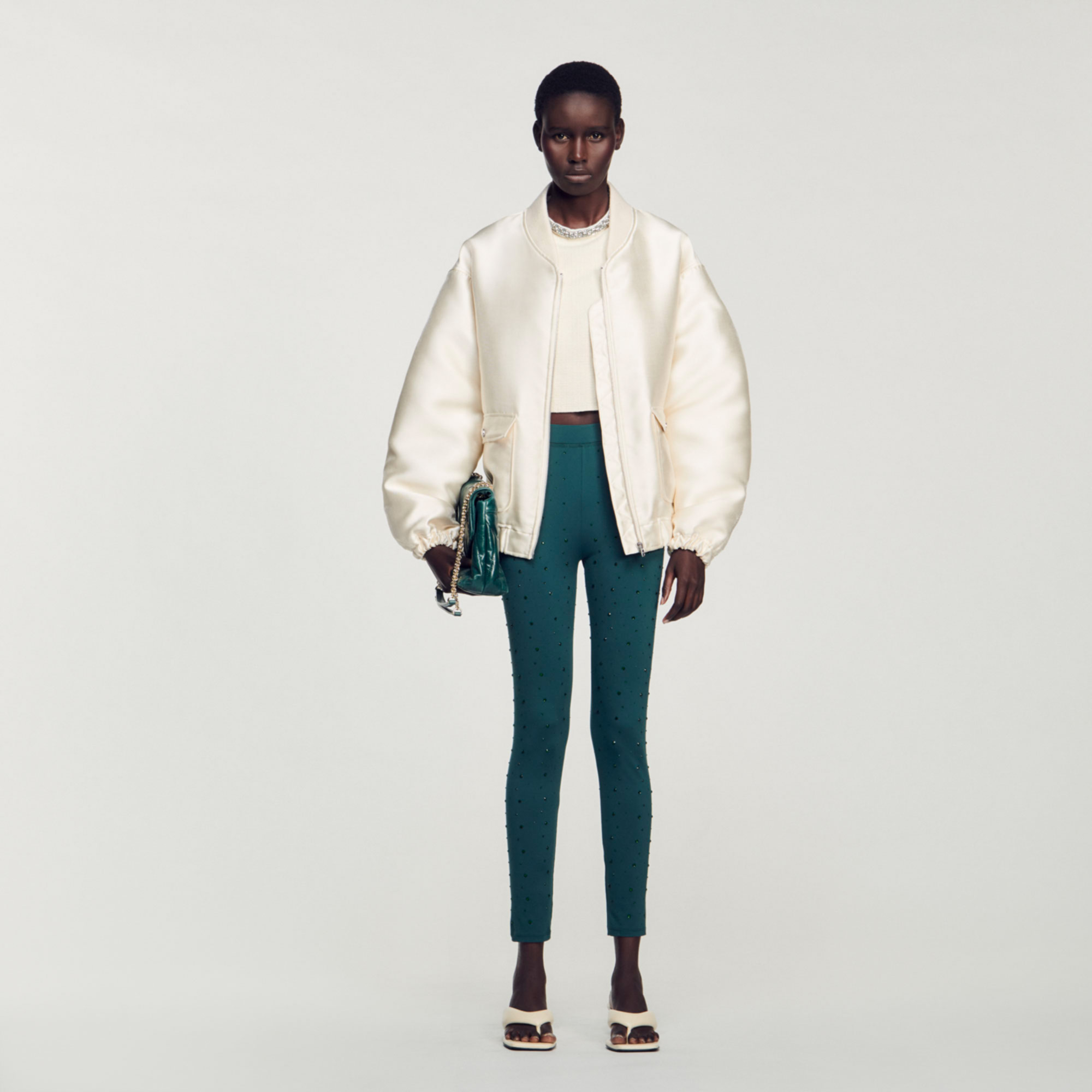 Oversized bomber jacket