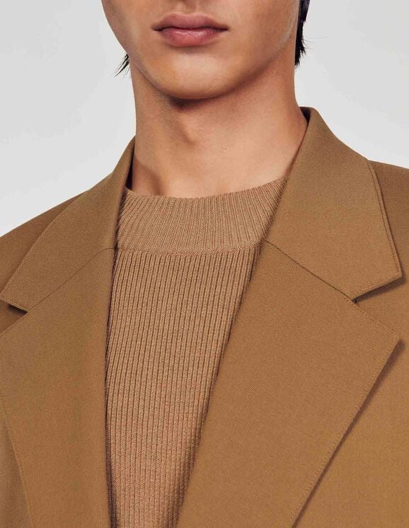 Wool suit jacket